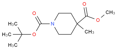 1-Boc-4-メチルピペリジン-4-カルボン酸メチル CAS 724790-59-4